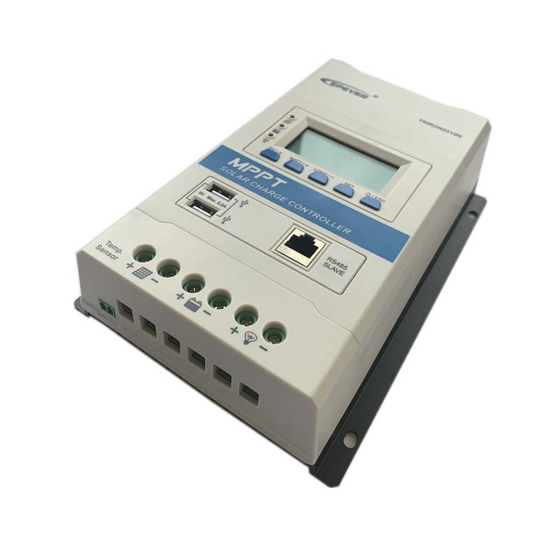EPEVER 40A TRIRON4215N MODULAL MPPT ควบคุมการประจุพลังงานแสงอาทิตย์ 12V24VDC Max.150V PV อินพุตจอแสดงผล LCD แผงควบคุมควบคุม